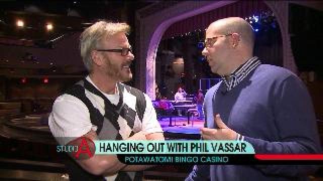Brian Kramp and Phil Vassar at Potawatomi Bingo Casino