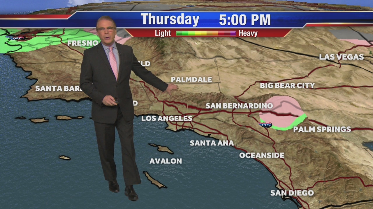 Thursday evening weather forecast