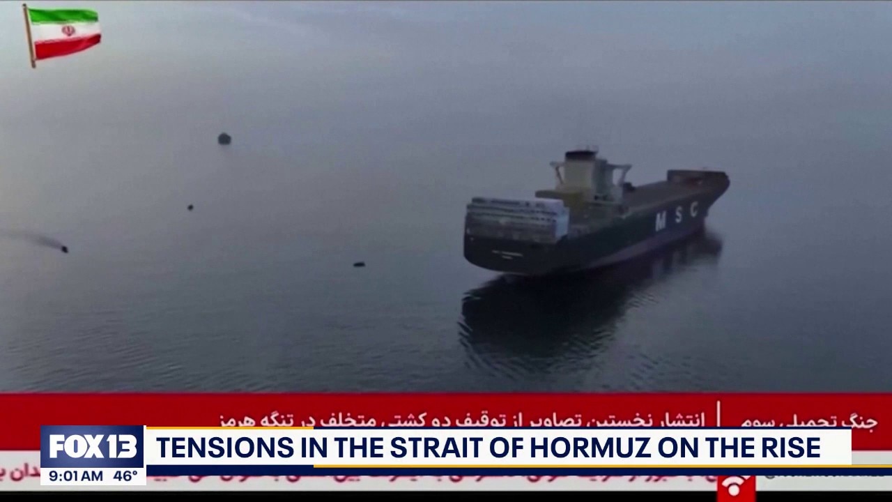 Trump orders US Navy to destroy boats placing mines in Strait of Hormuz