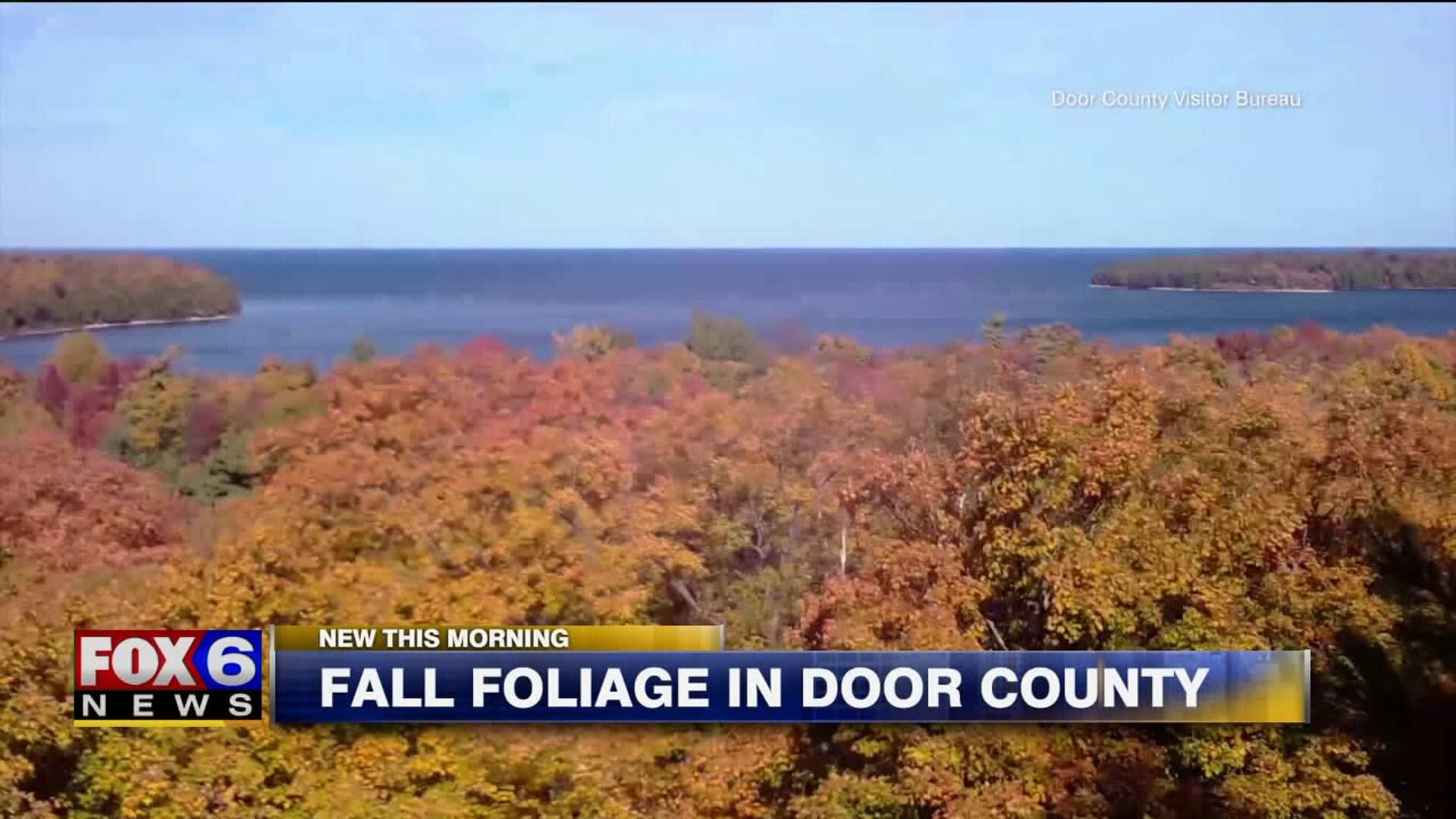 Fall foliage in Door County