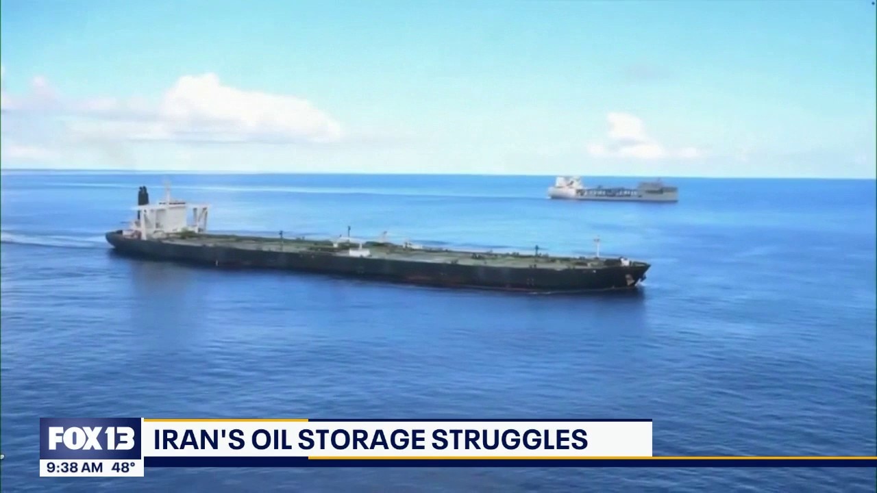 Iran war latest: Iran struggles to store the oil it produces