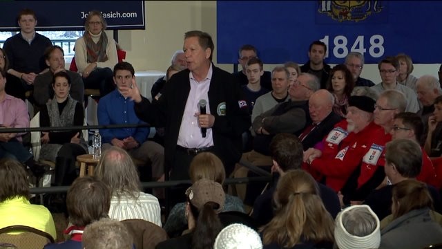 John Kasich holds town hall in Burlington