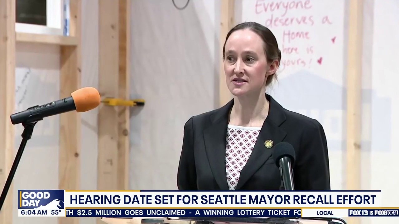 Hearing date set for Seattle mayor recall effort