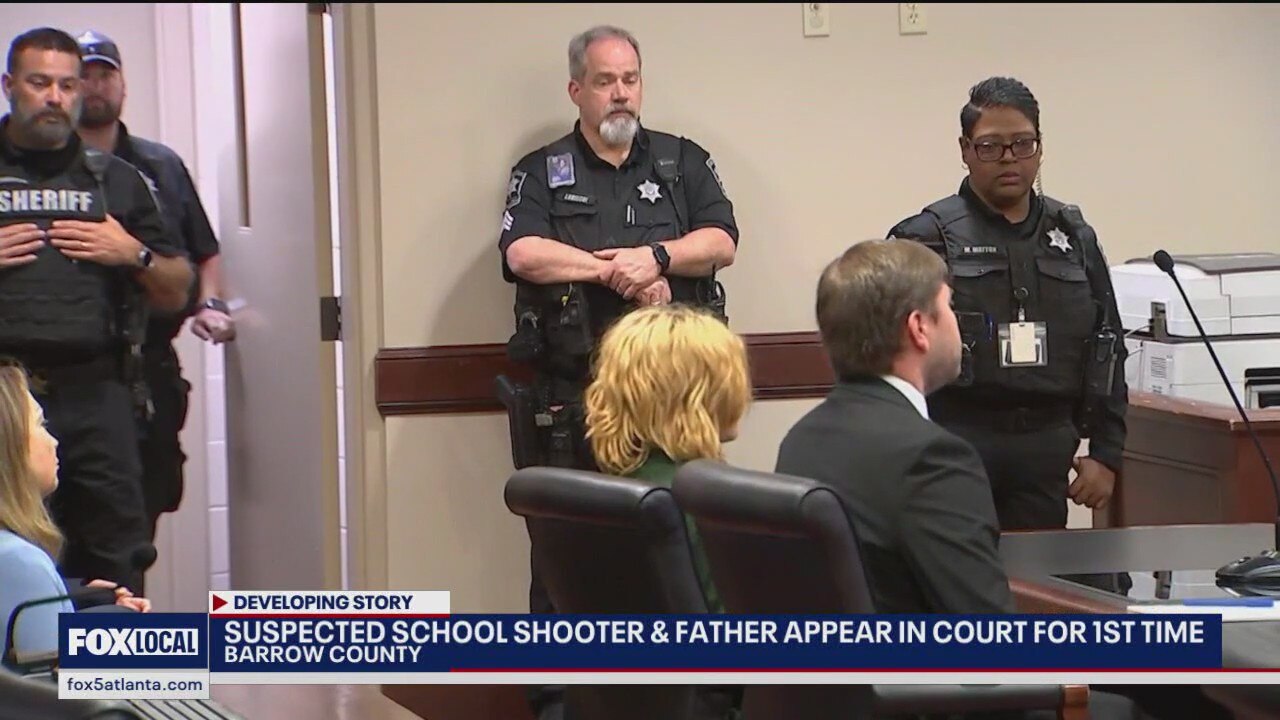 Apalachee High School shooting: Father and son appear in court