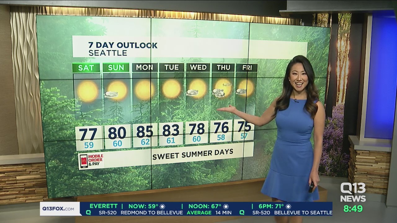Grace Lim's Saturday afternoon forecast