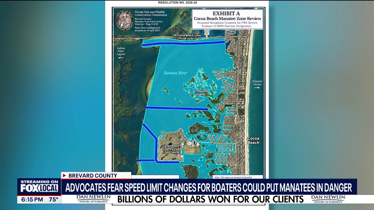 Cooca Beach wants FWC to revisit some ocean speed limits