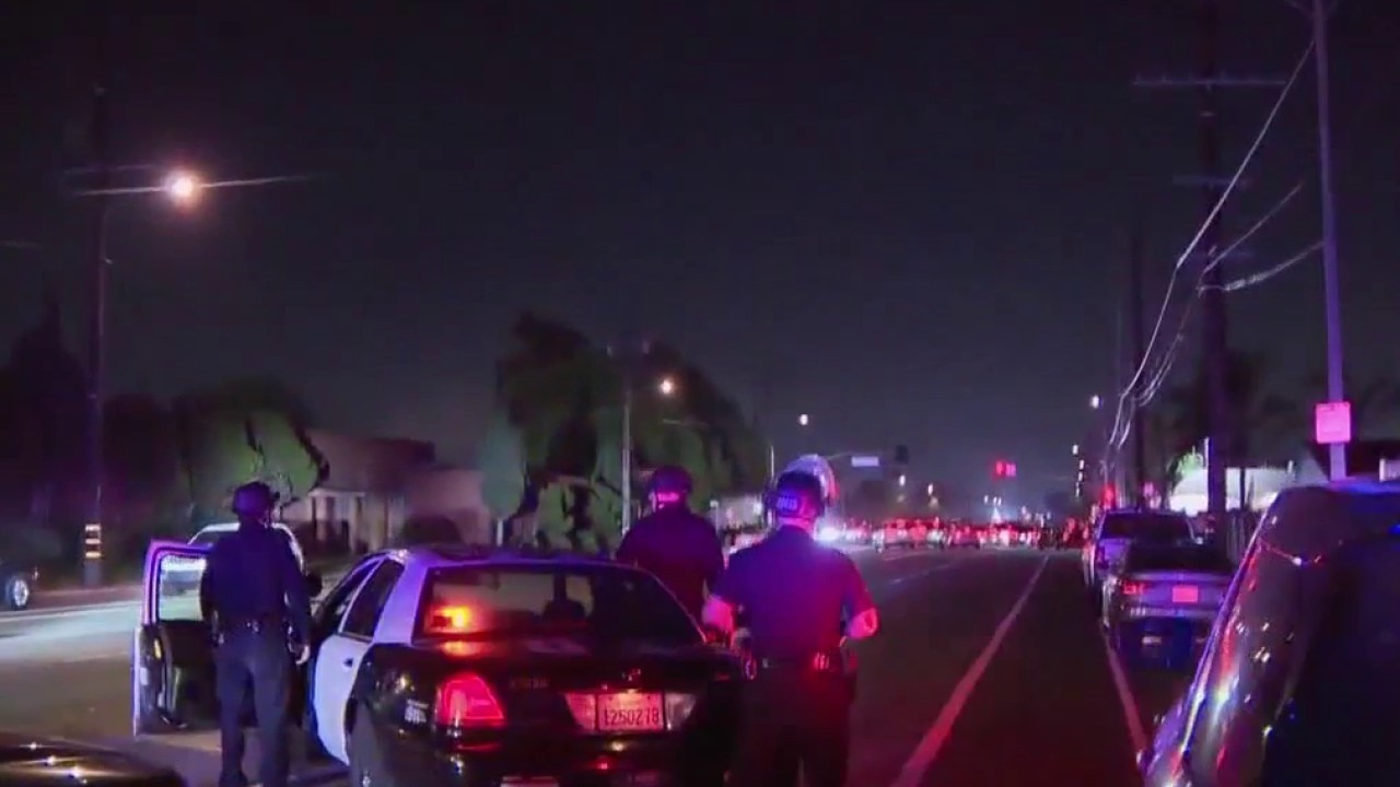 69 people arrested, 200 cars impounded in California street takeover