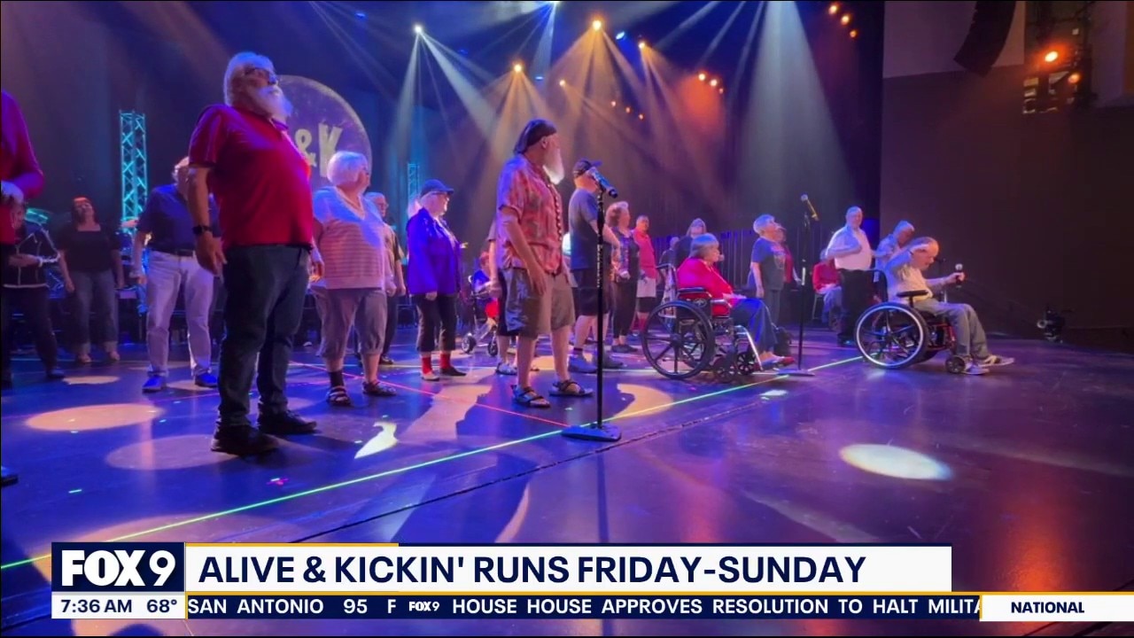 Senior rock group takes center stage