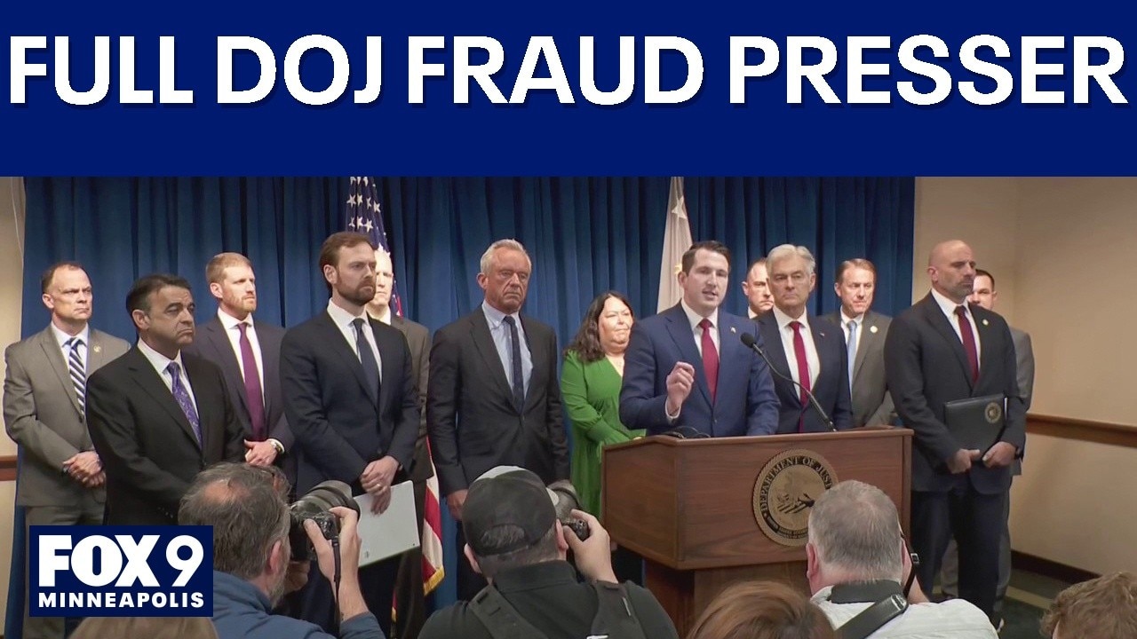 MN fraud: Department of Justice announces new charges [FULL NEWS CONFERENCE]