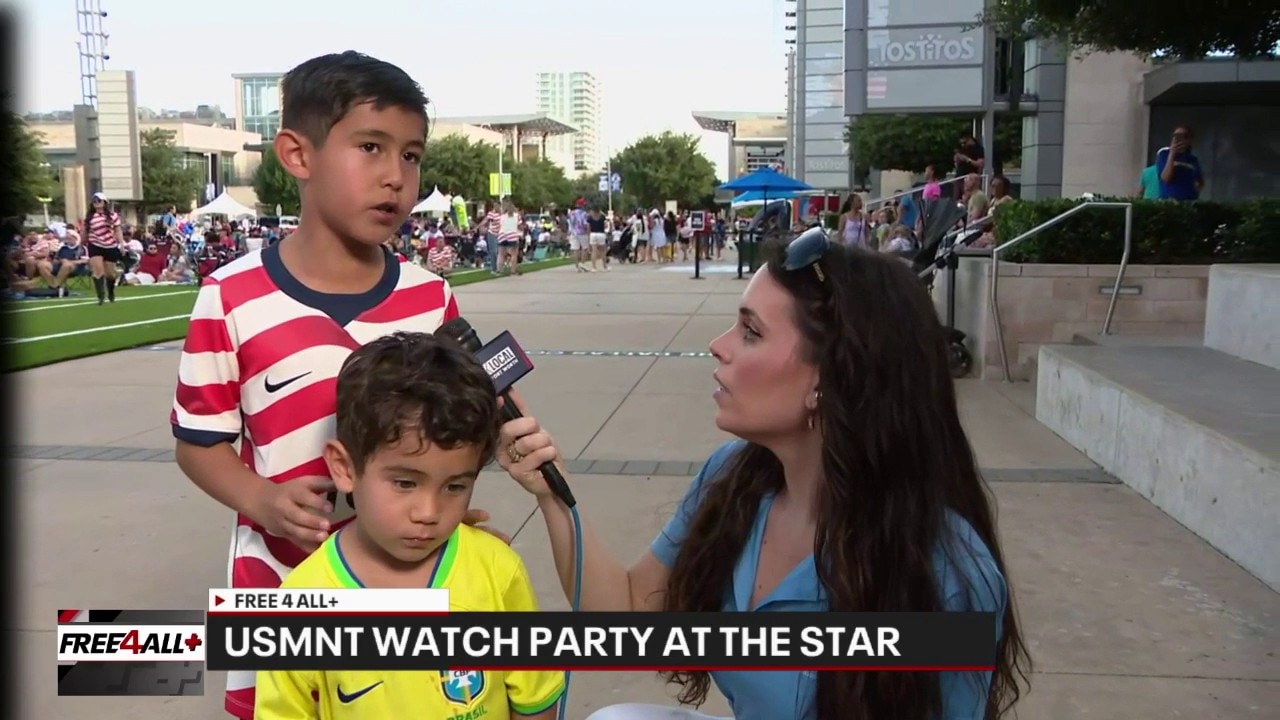 Dallas fans ready for first USMNT World Cup match | Free 4 All+