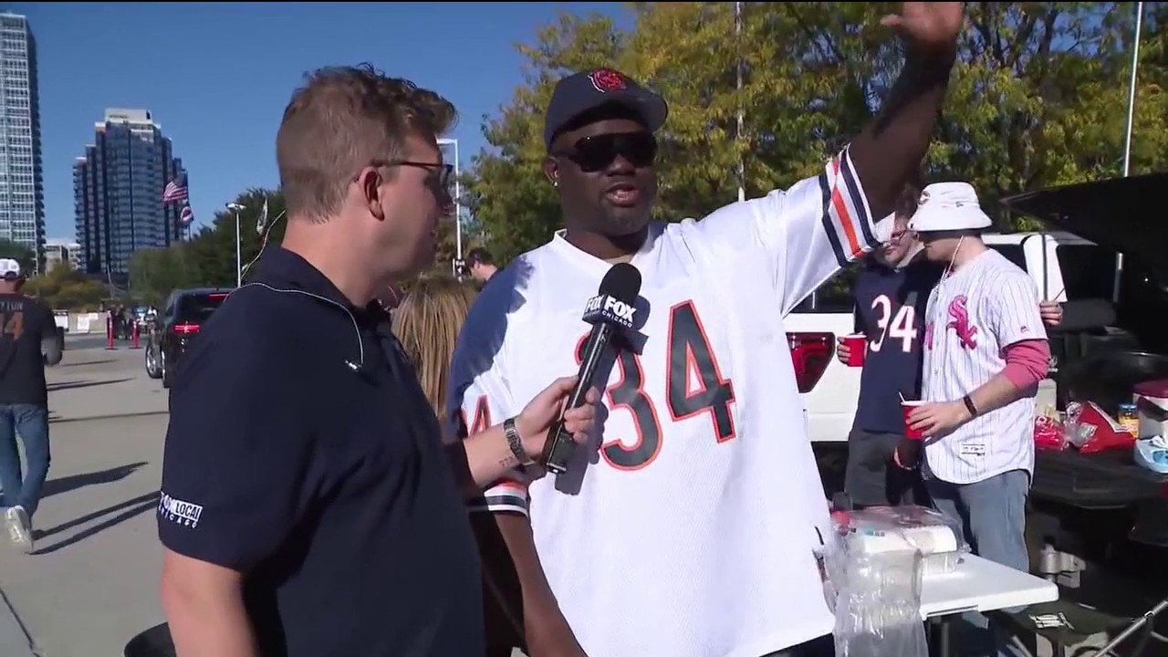 Sam checks out the Waldron Deck tailgates before Bears vs. Jets | Gameday Live