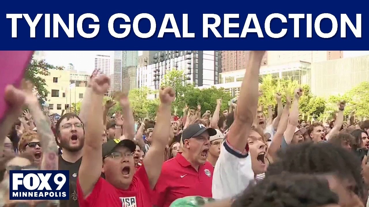 USA World Cup fans react to tying goal