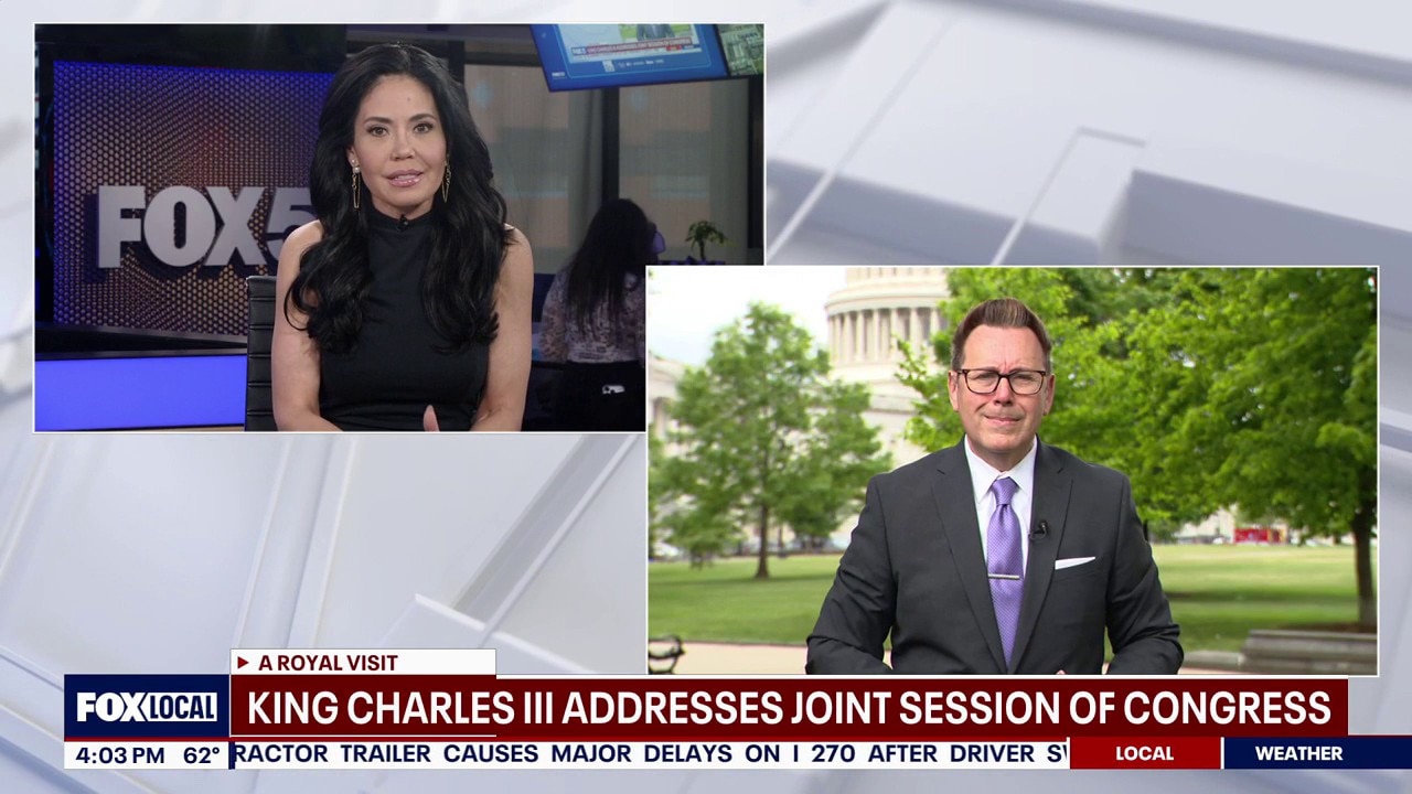 King Charles addresses Congress