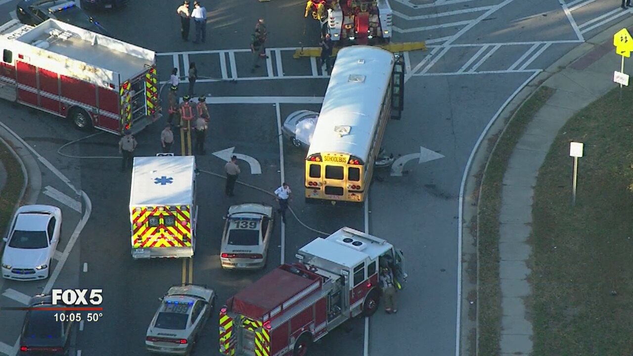 Douglas County school bus crash