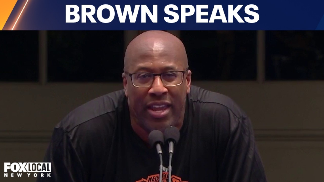 WATCH: Brown speaks at Knicks Championship Ceremony