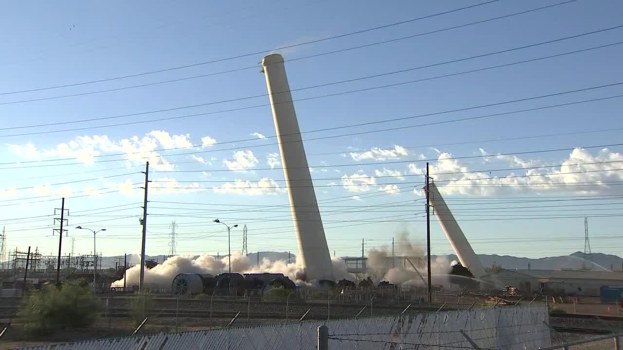 APS implode old water tower & stacks on Saturday