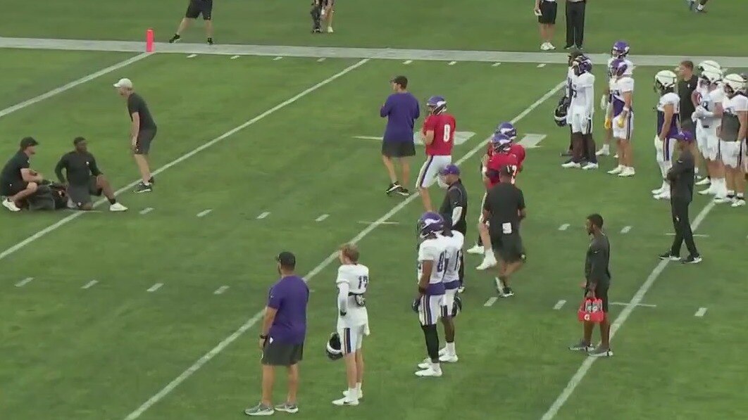Vikings practice goes primetime