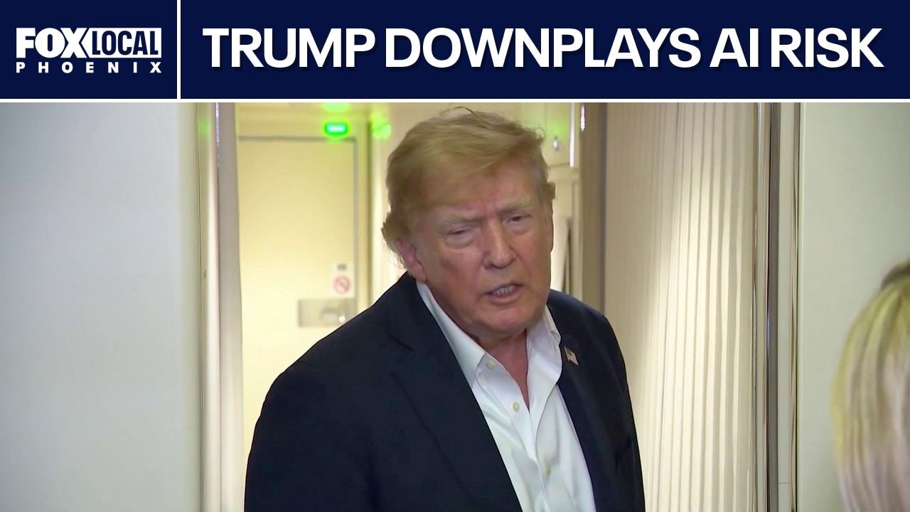 Trump defends AI expansion as industry leaders warn of dangers