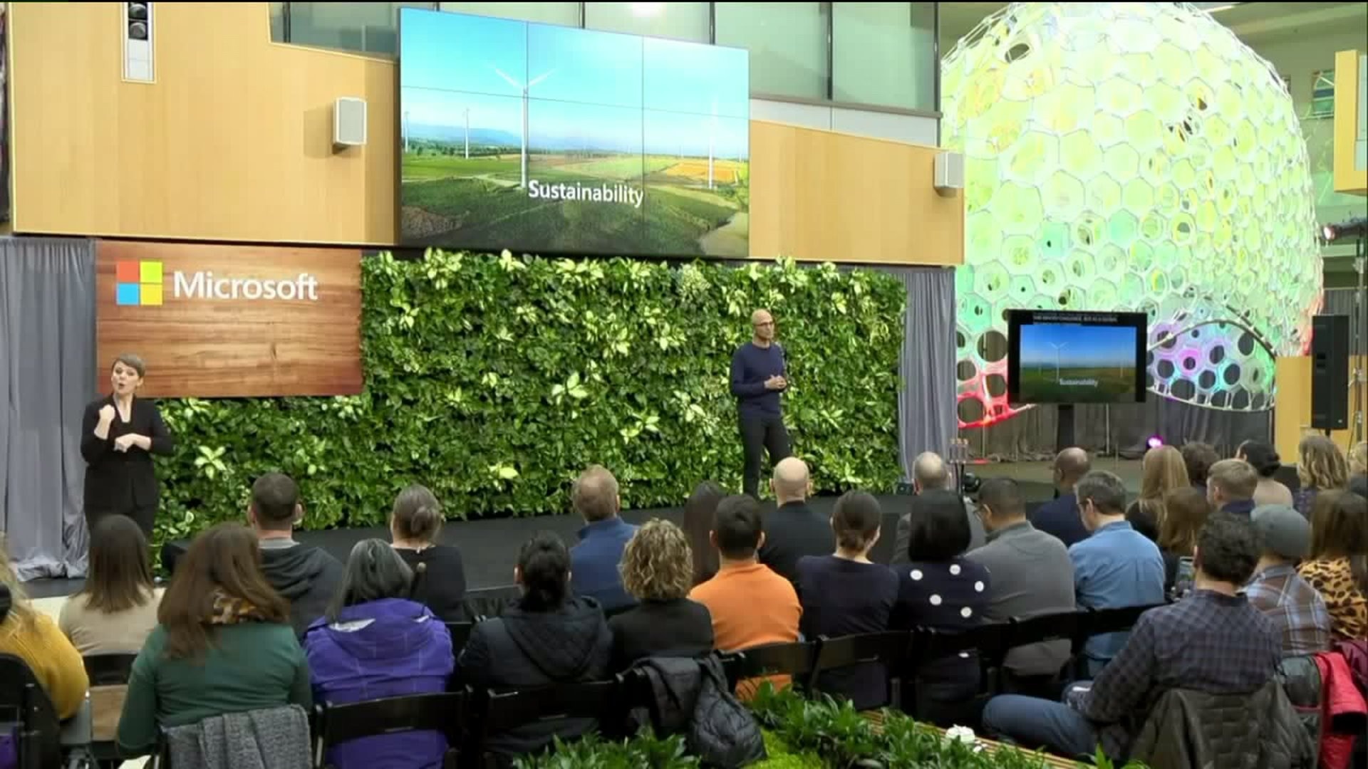 Microsoft pledges to be `carbon-negative` by 2030