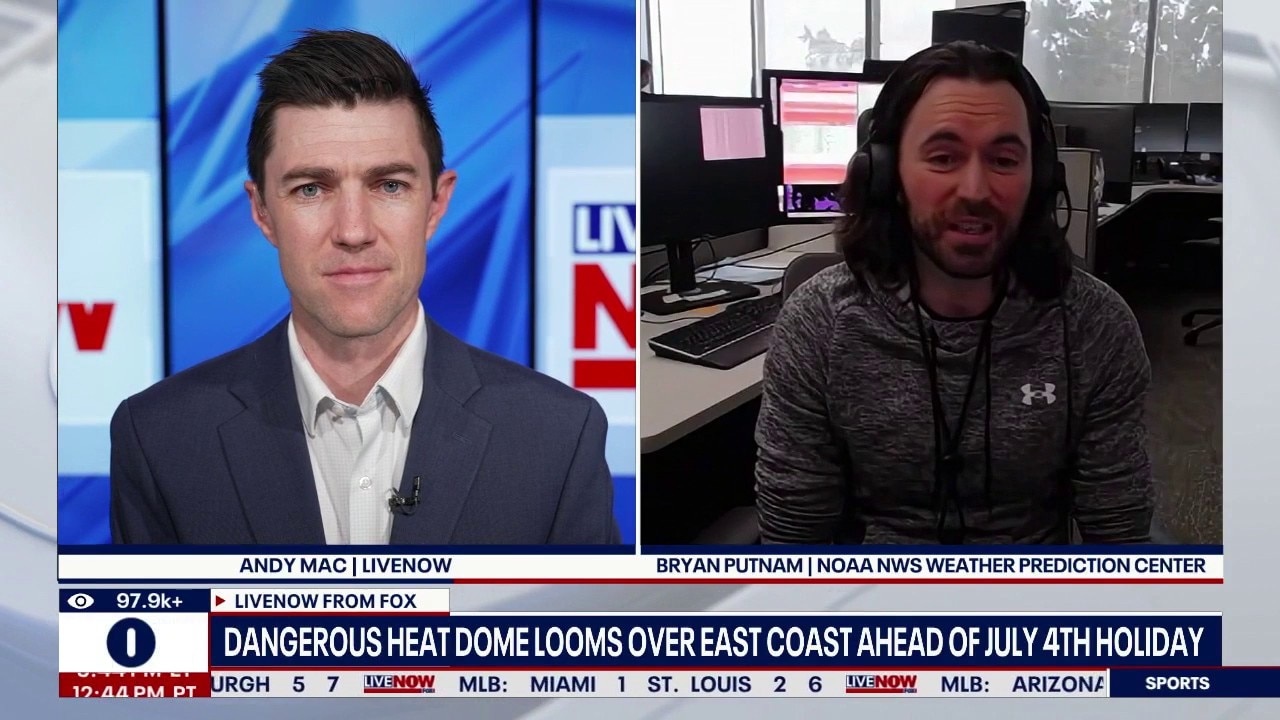 Dangerous heat dome grips East Coast before July 4th 