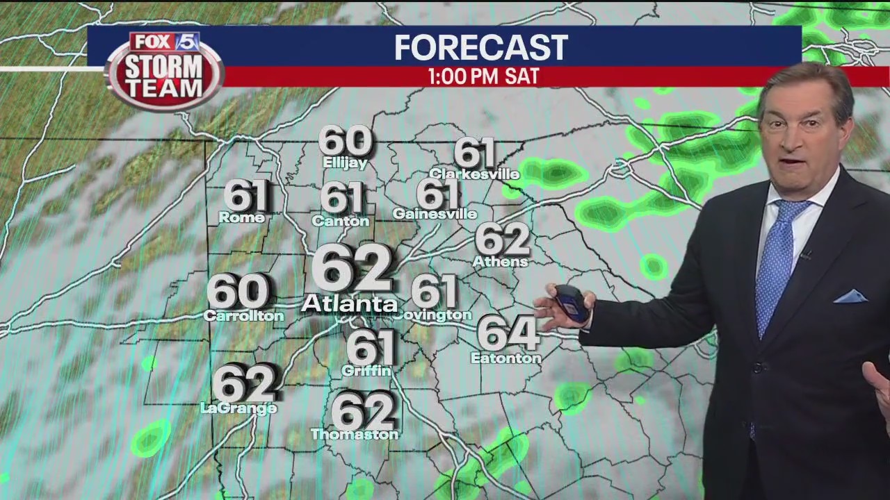 Thursday evening forecast