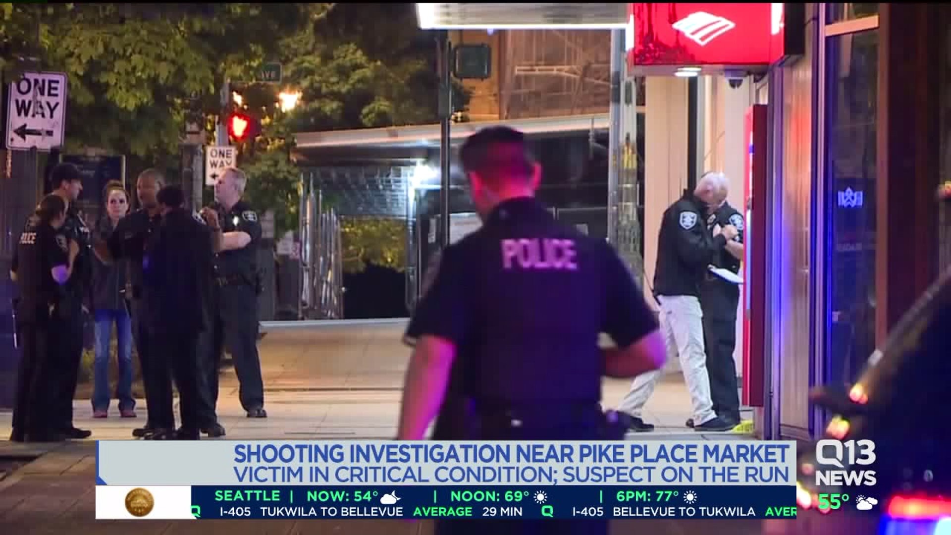 Seattle police searching for downtown shooter