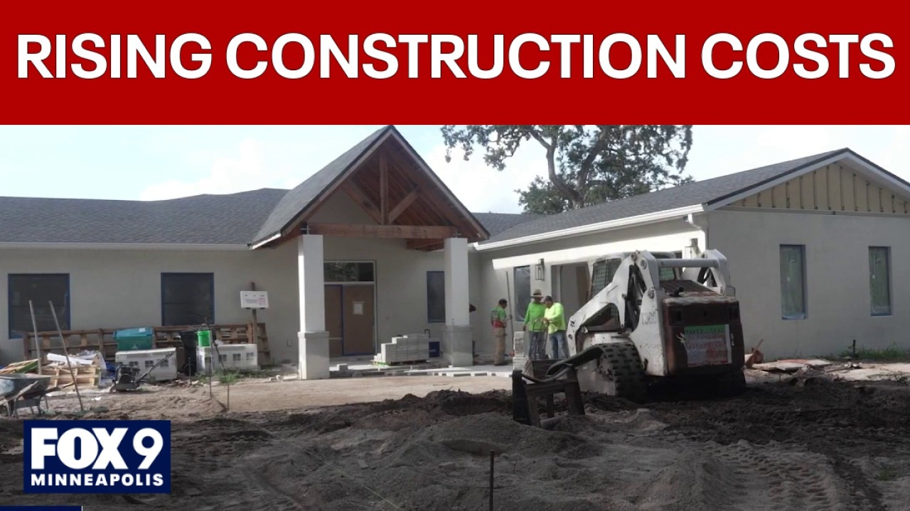 Tariffs, inflation driving up construction costs