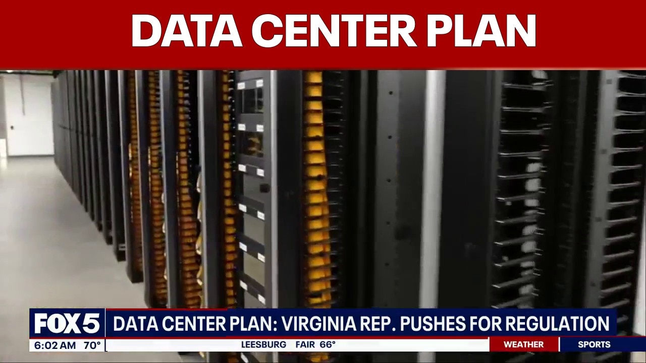 Data center plan: Virginia congressman pushes for new regulations