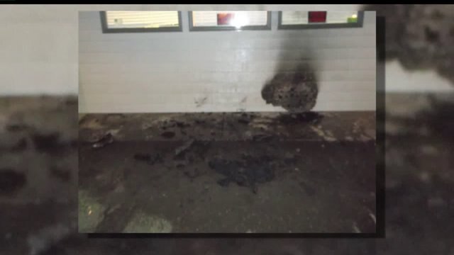 Homeless man found on fire