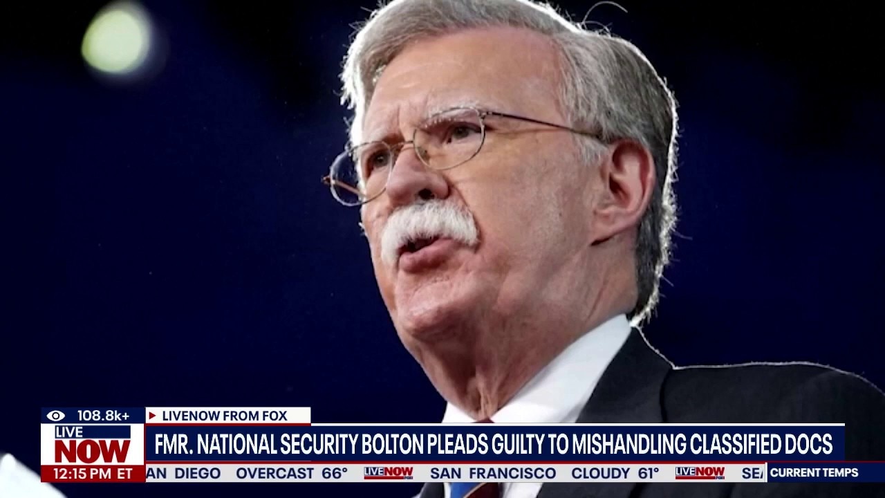 John Bolton pleads guilty in classified docs case 