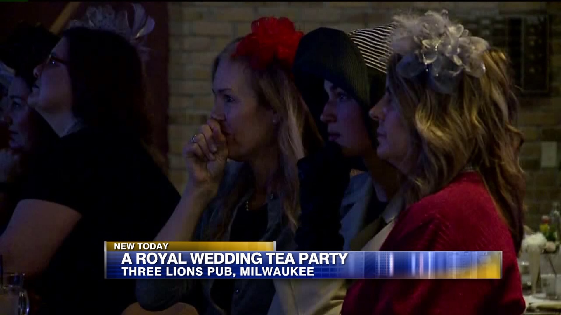 Watching the wedding