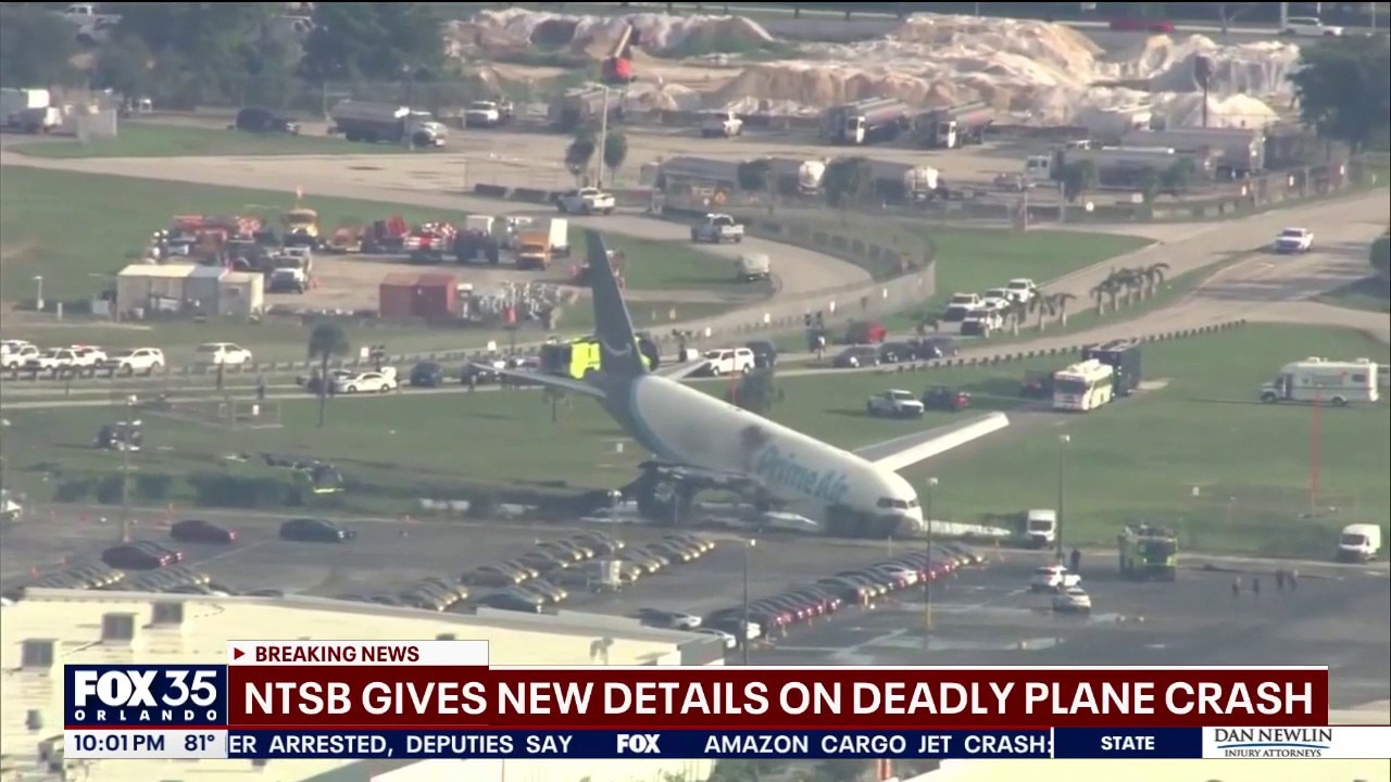 NTSB focuses on runway safety system, pilot actions in Miami Amazon cargo jet crash