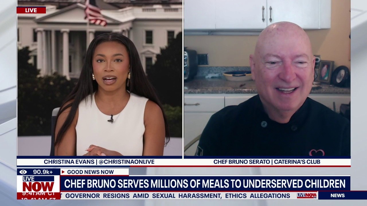 Good News Now: Chef Bruno serves millions