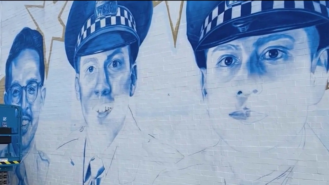 Families of fallen Chicago officers react to mural vandalism: 'Please respect our pain'