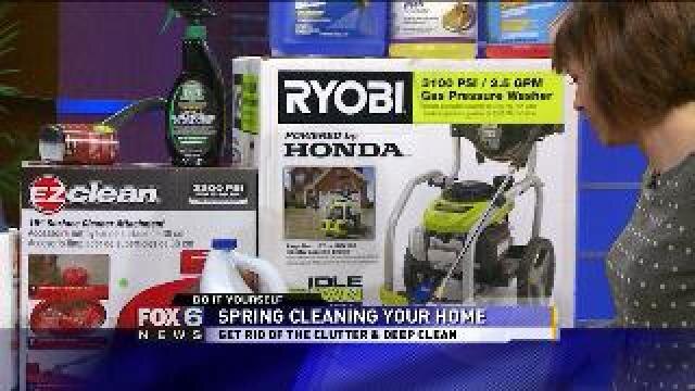 Tim Boehm from Home Depot gives tips for spring cleaning