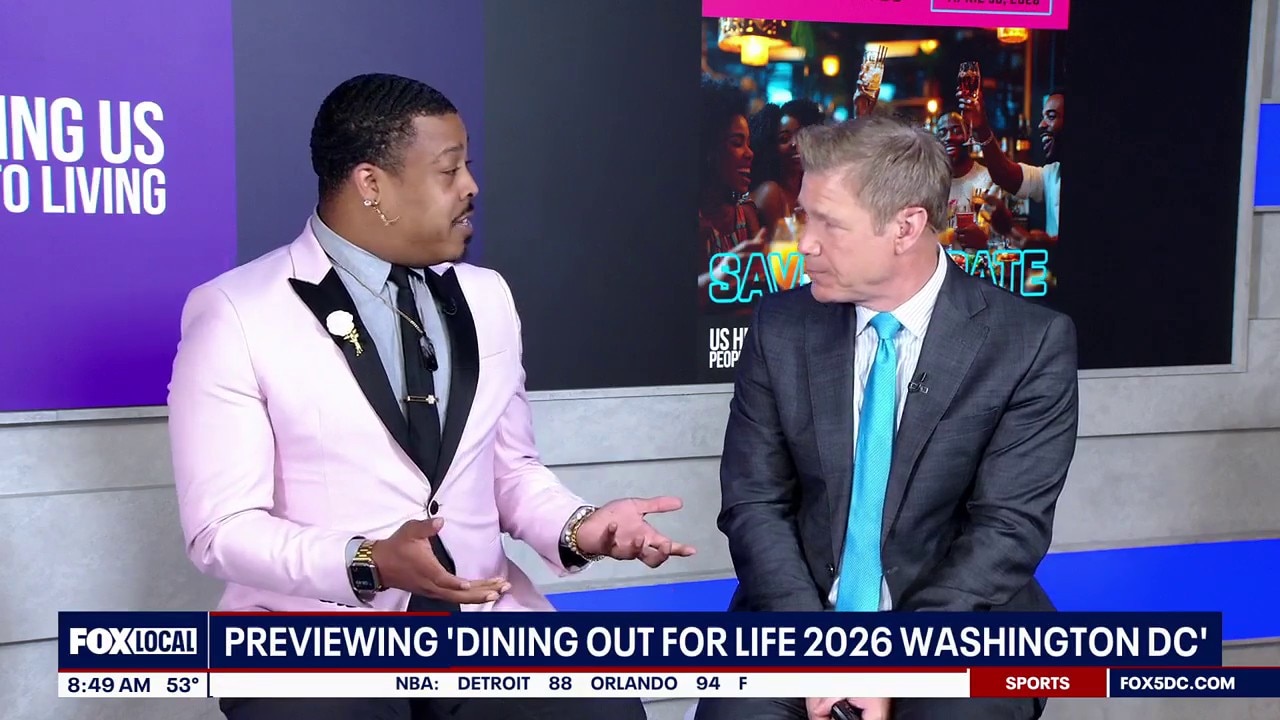 Dining Out For Life 2026 Washington DC