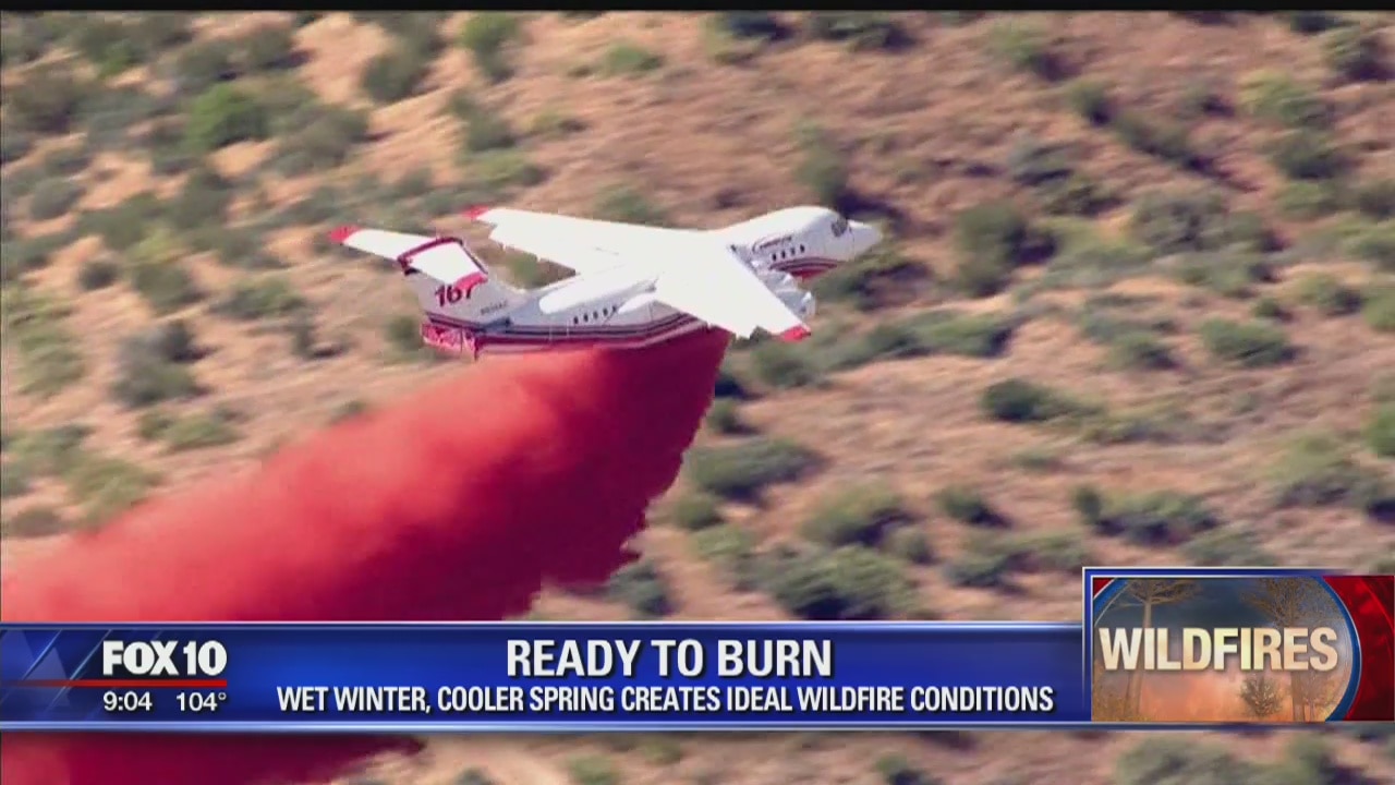 Wet winter and a cooler spring helped create ideal wildfire conditions