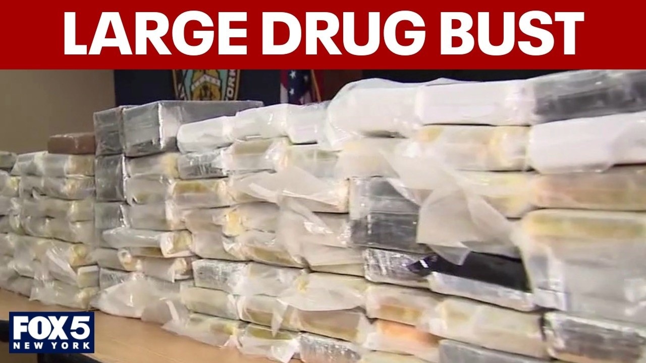Hundreds of pounds of cocaine seized in drug bust