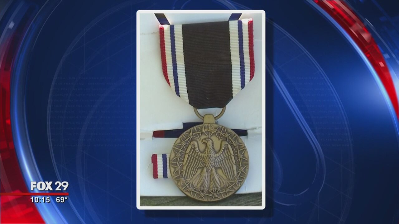 Woman finds Prisoner of War medal searching for rightful owner's family