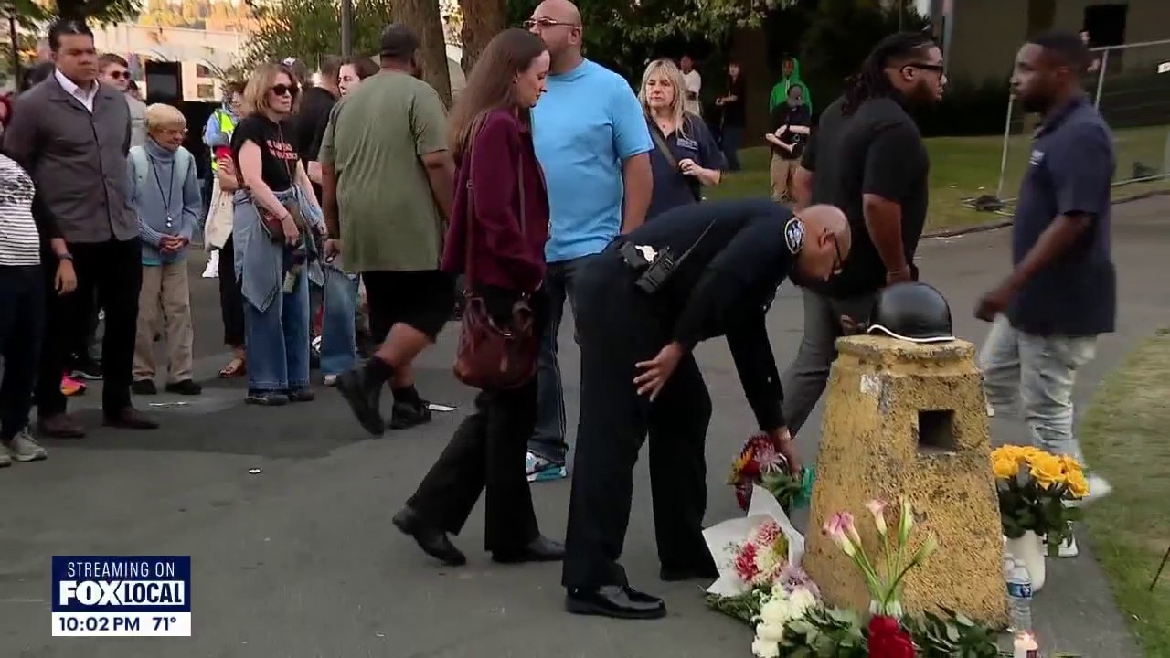 Seattle leaders join vigil for victims of Seattle Center shooting