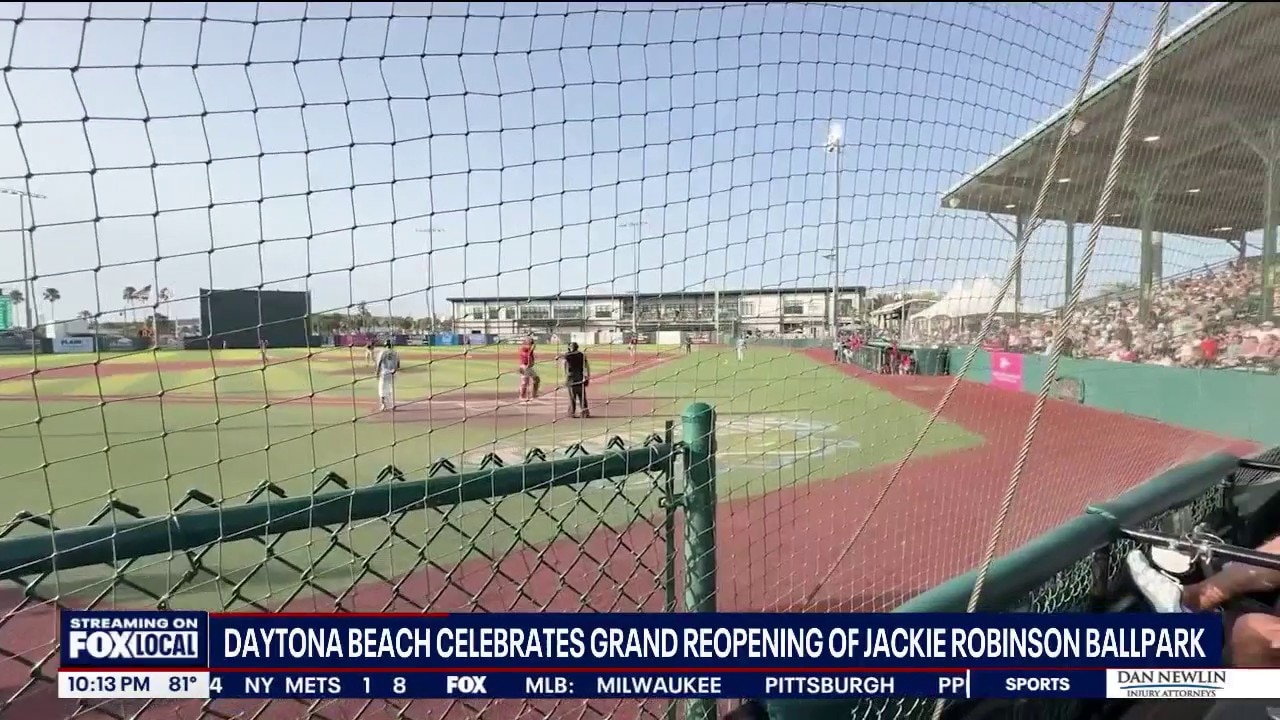 Sold-out first ballgame at Jackie Robinson stadium since reopening