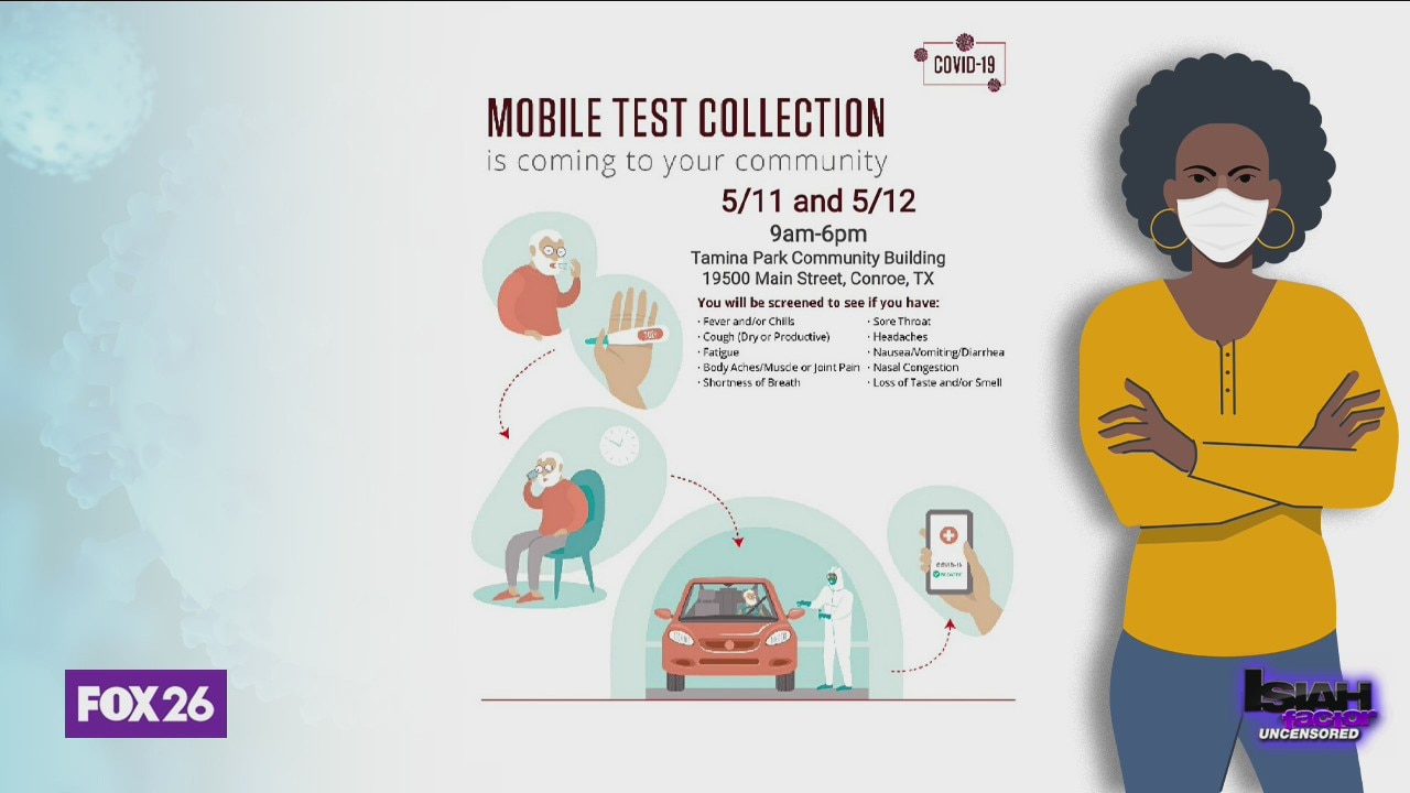 Congresswoman Sheila Jackson-Lee brings COVID-19 testing to Tamina, TX