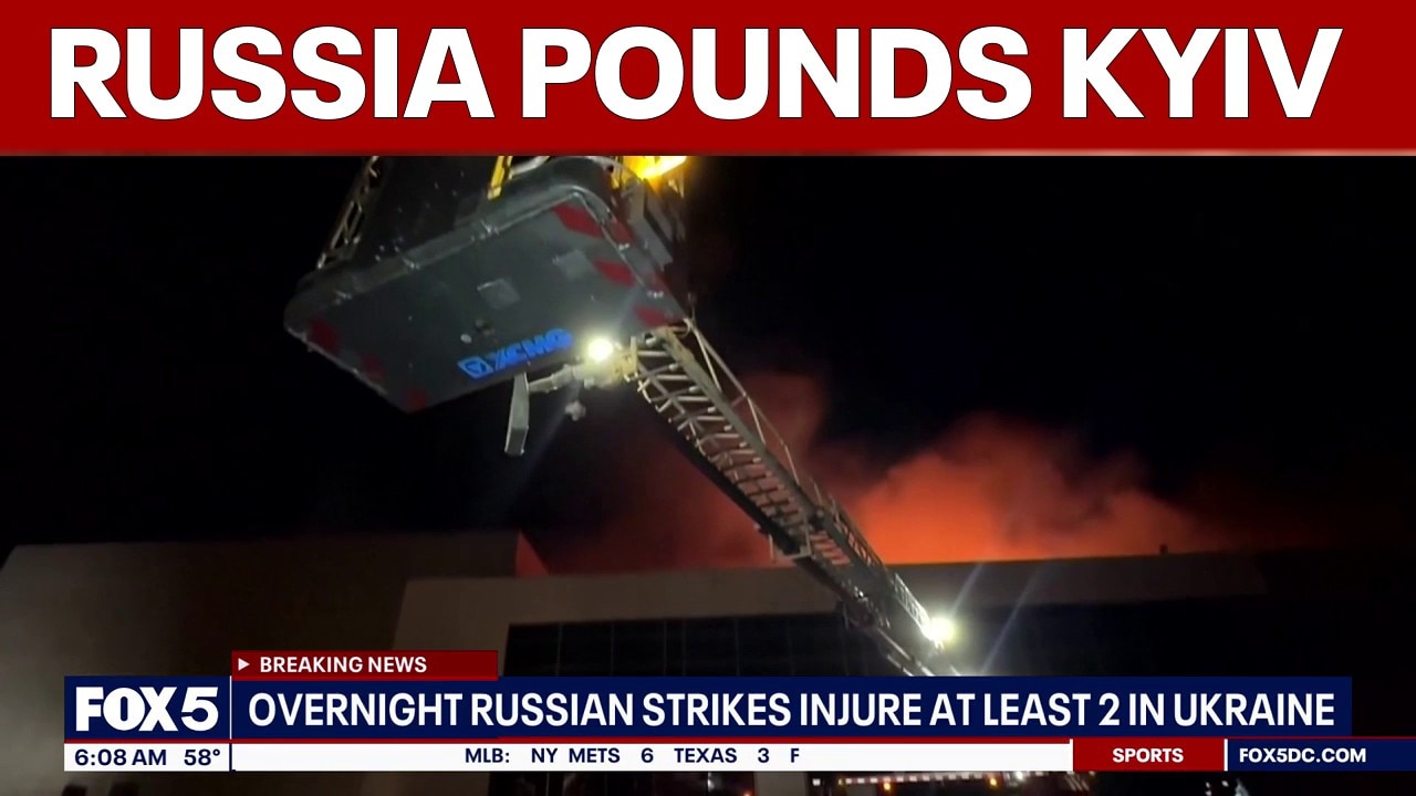 Russia pounds Kyiv with drones FOX 5 AT 6AM