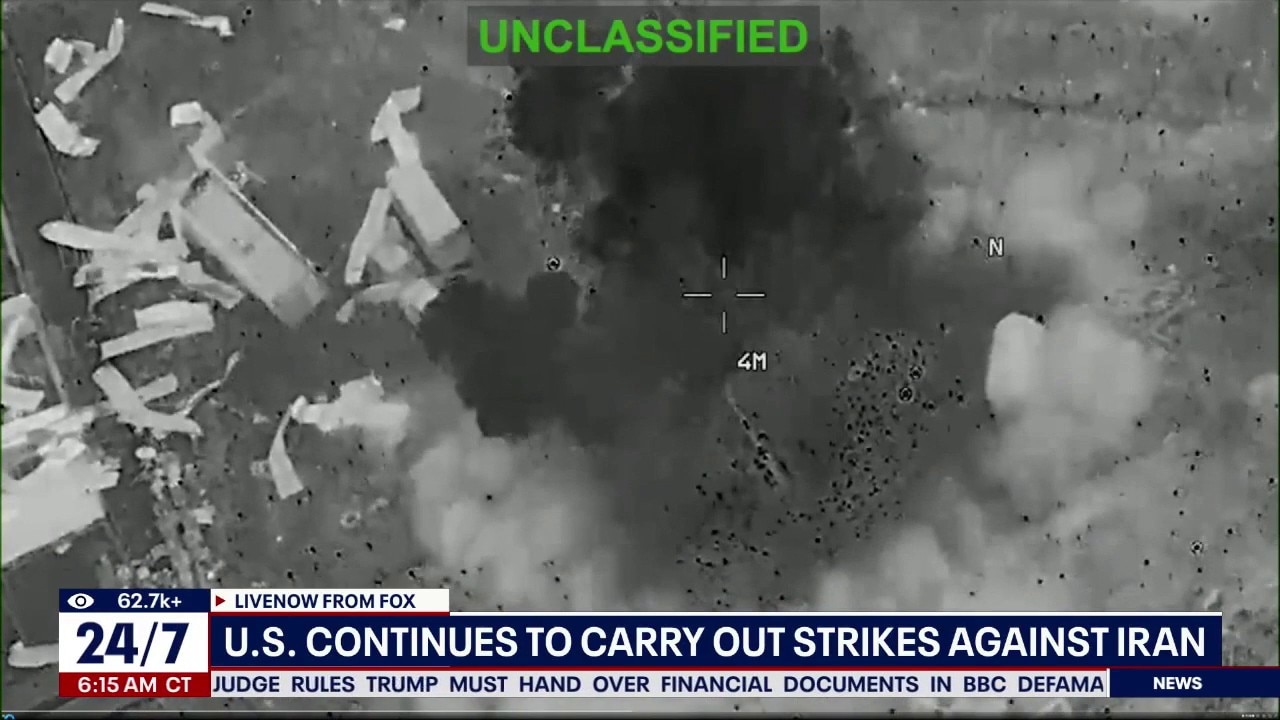 US completes latest strikes on Iran