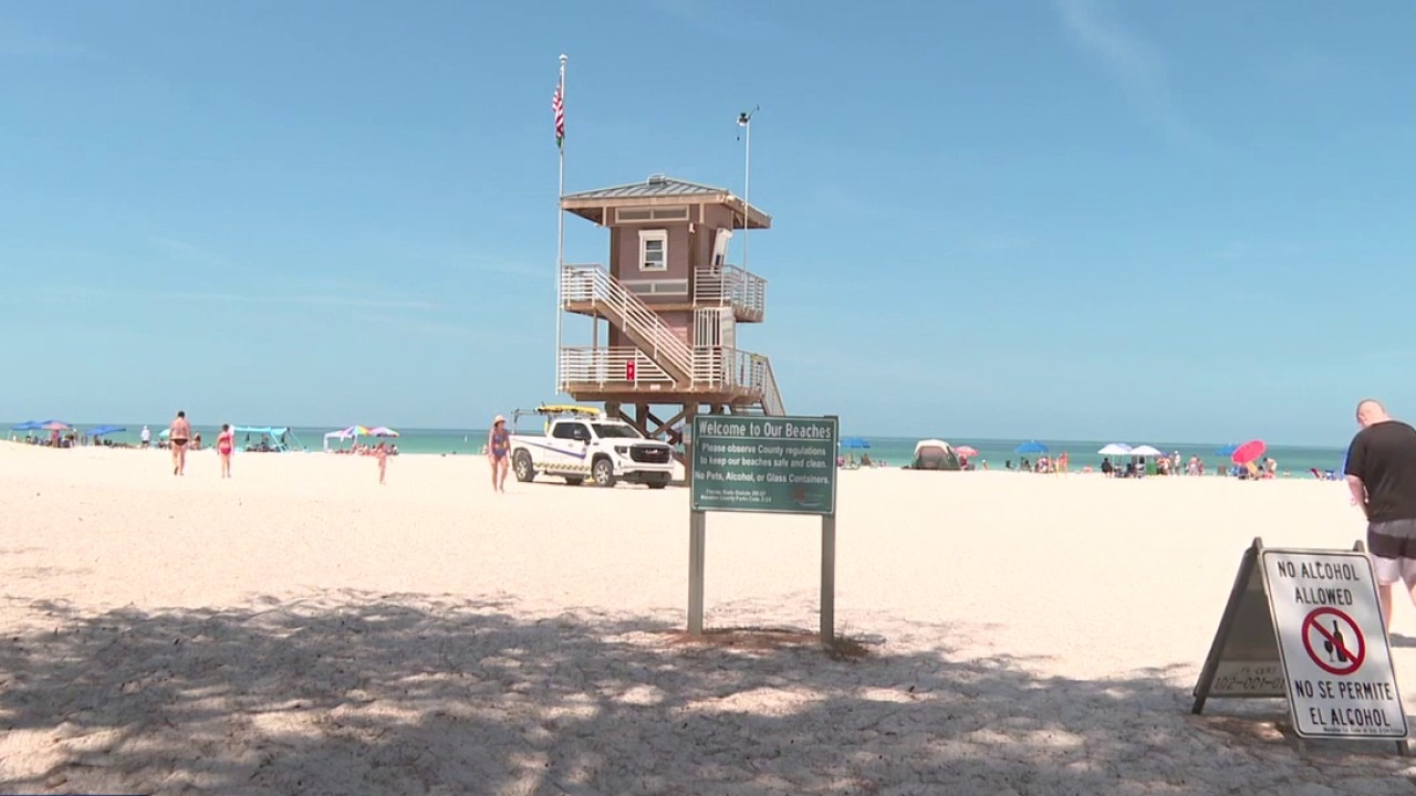 Manatee County Beach patrol prepping for large crowds