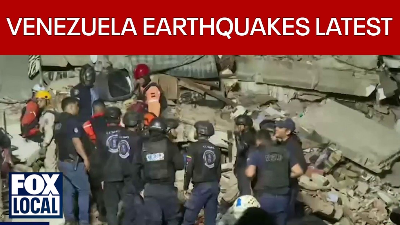 Powerful earthquakes rock Venezuela, search for survivors ongoing