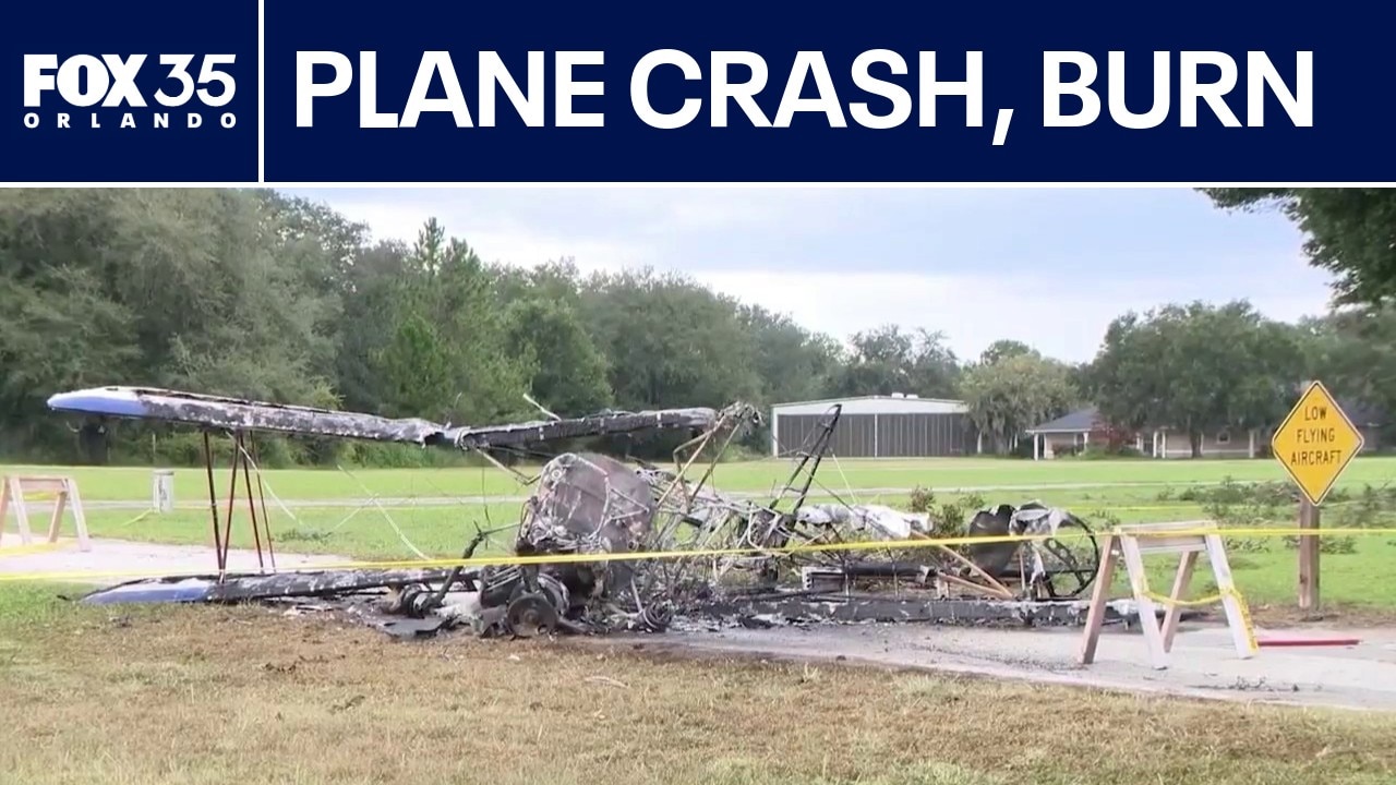 911 calls released after small plane crashes, burns in Groveland