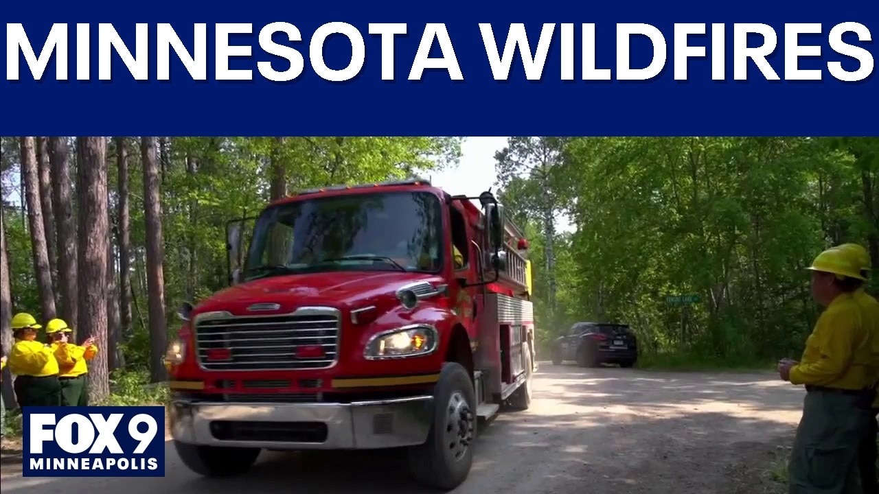 MN wildfires: Crews report progress in containing flames