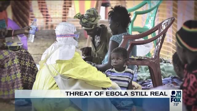 Threat of Ebola still real