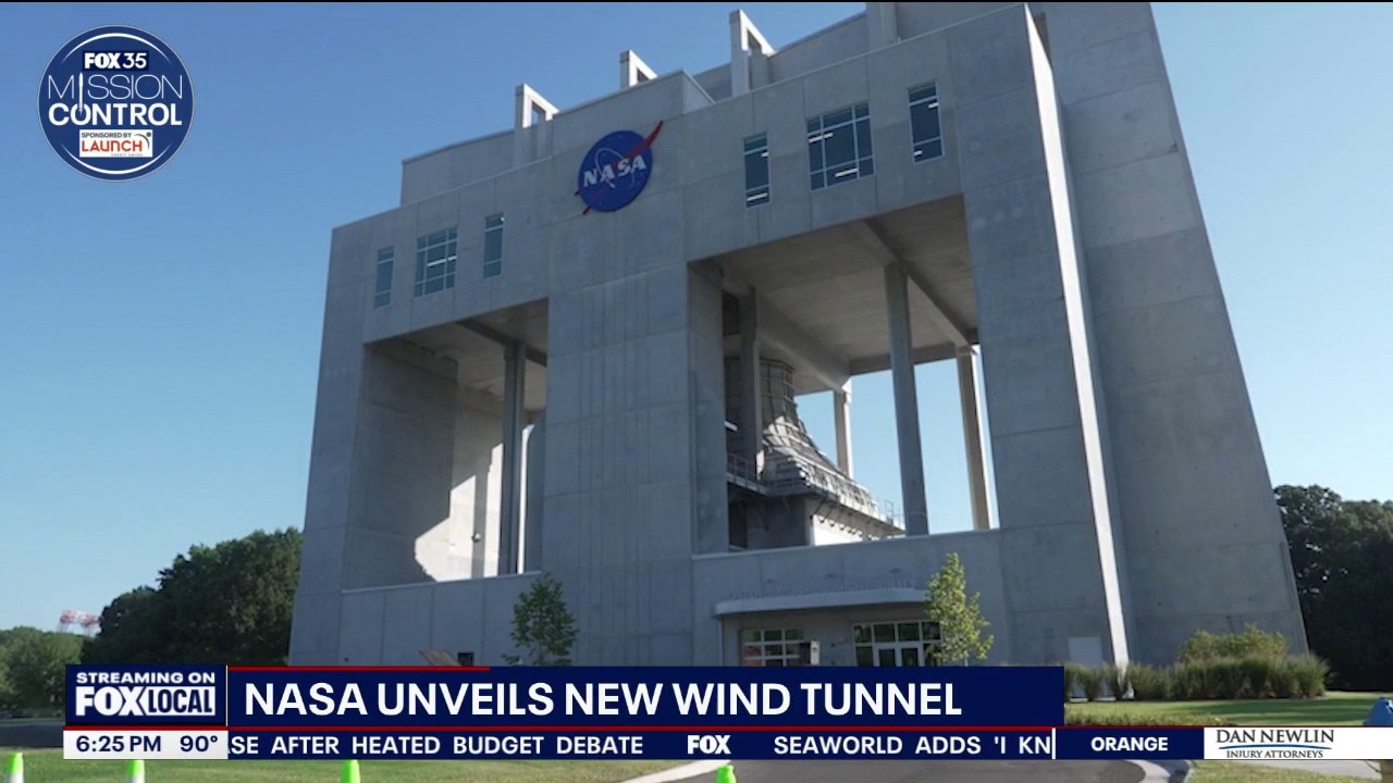 NASA opens first new wind tunnel in more than 40 years